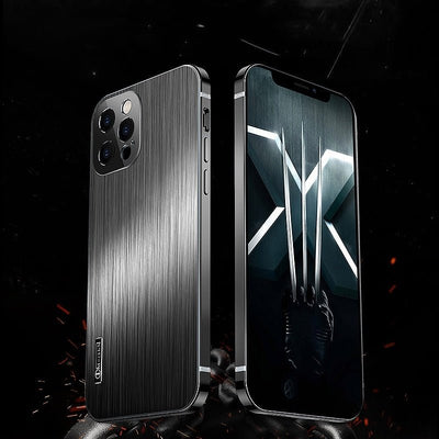 Ultra - thin Stainless Steel Mobile Phone Case - My Store